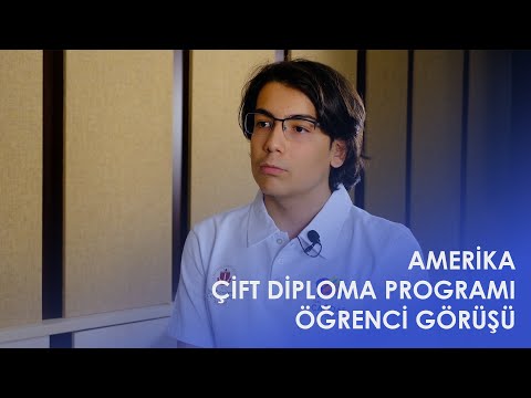Amerika Çift Diploma Programı Öğrenci Görüşü | Özel Çağdaş Okulları