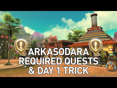 FFXIV: Arkasodara Tribal Quest Pre-Requisites & Day 1 Trick