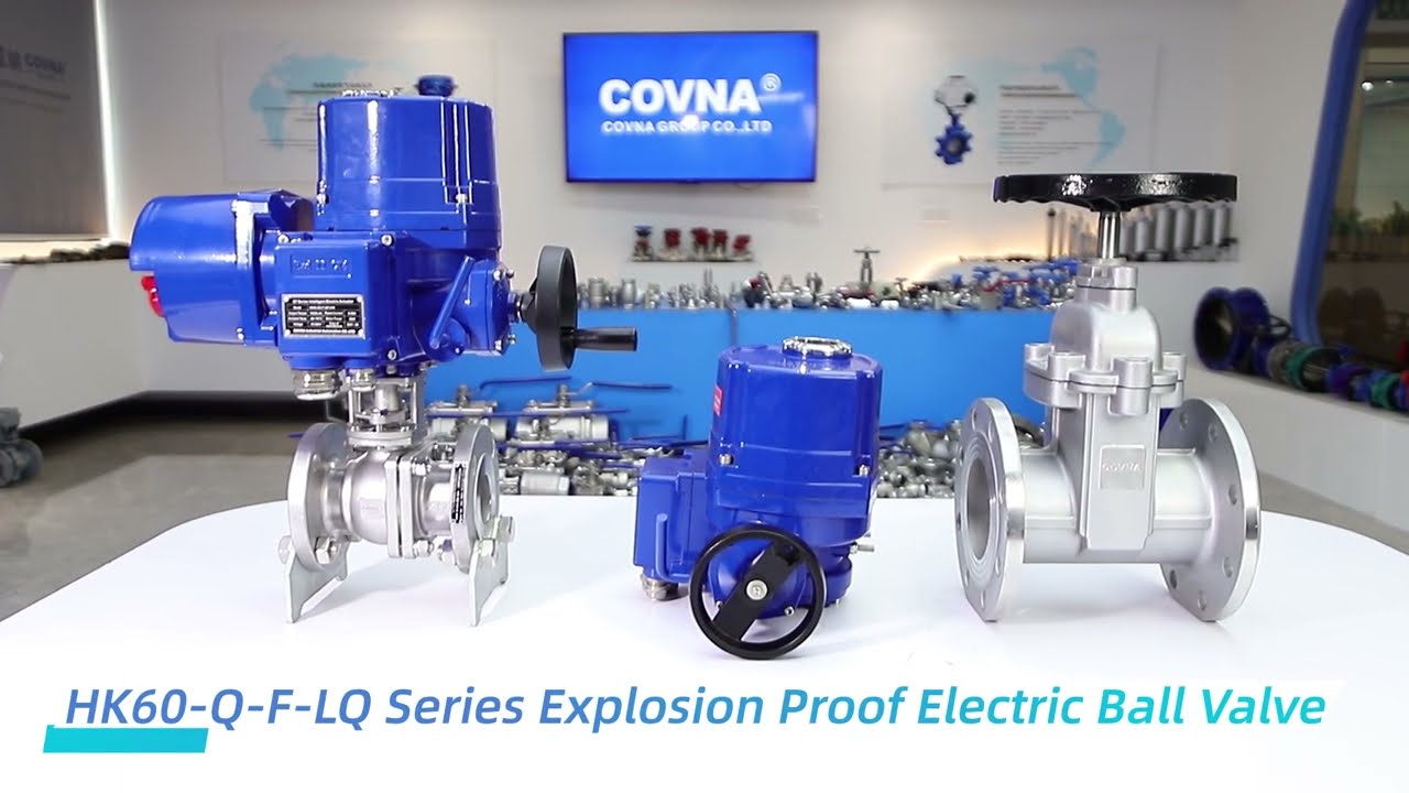 COVNA RS485 Explosion Proof Electric Ball Valve