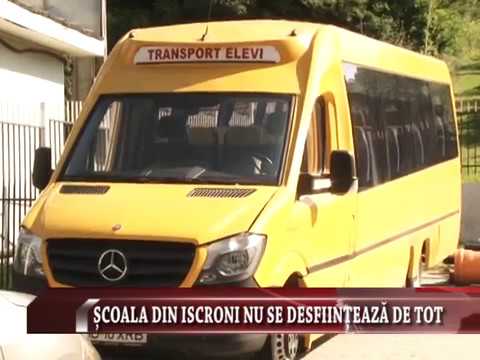 ȘTIRILE MONDO TV : ȘCOALA DIN ISCRONI NU SE DESFIINȚEAZĂ. DE TOT