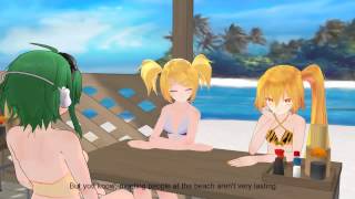 【MMD】 A Day At The Beach With Vocaloids