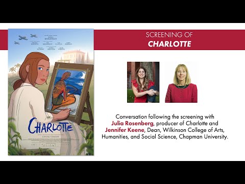 Julia Rosenberg Discusses the animated film, "Charlotte"