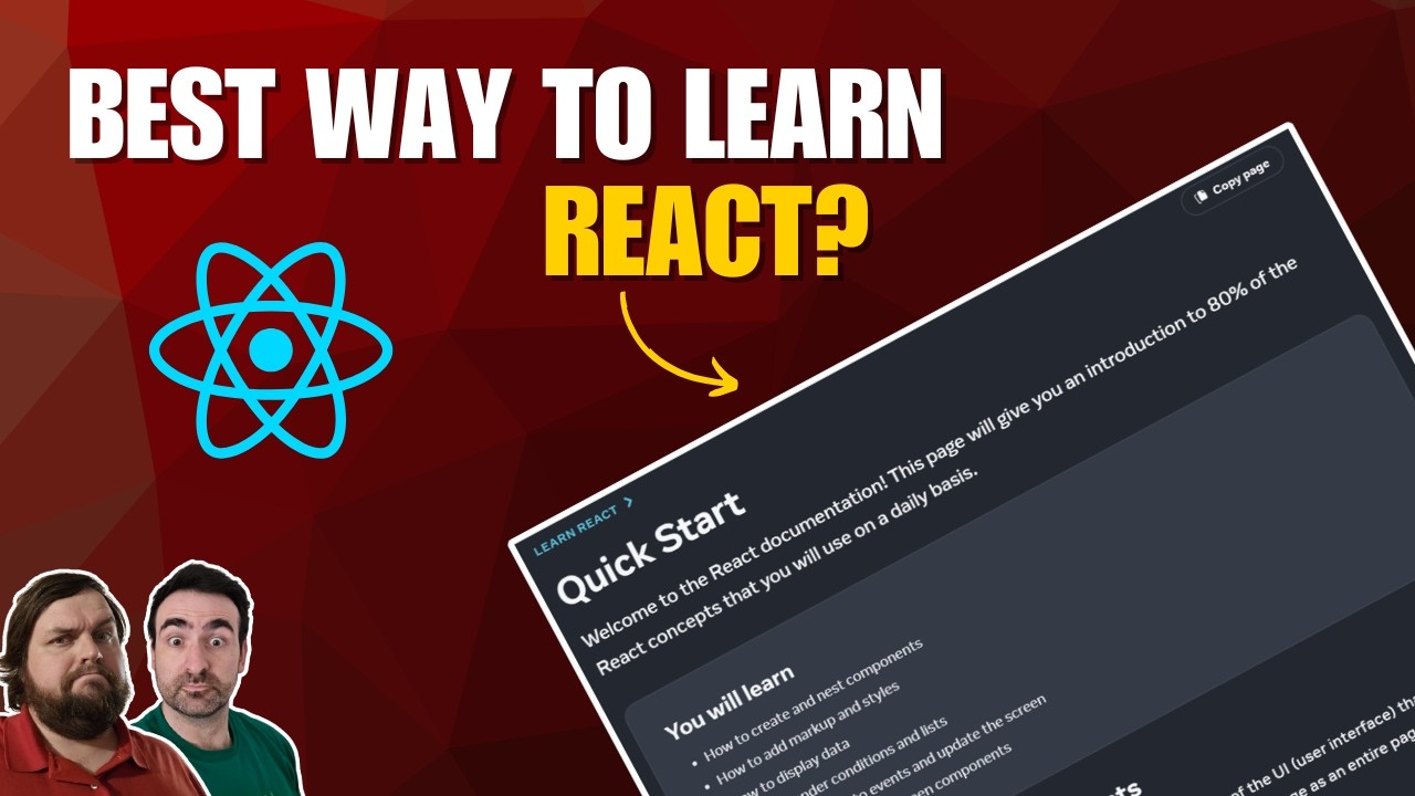 I Tried Learning React From the Official Docs