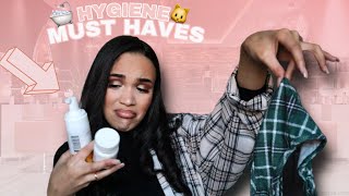 FEMININE HYGIENE PRODUCTS YOU NEED TO SMELL GOOD🧼| INDICA MONIQUE