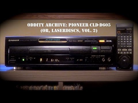 Oddity Archive: Episode 158 – Pioneer CLD-D605 (or, Laserdiscs, Vol. 2)