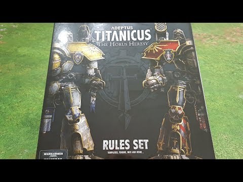 Adeptus Titanicus; preview and rules breakdown