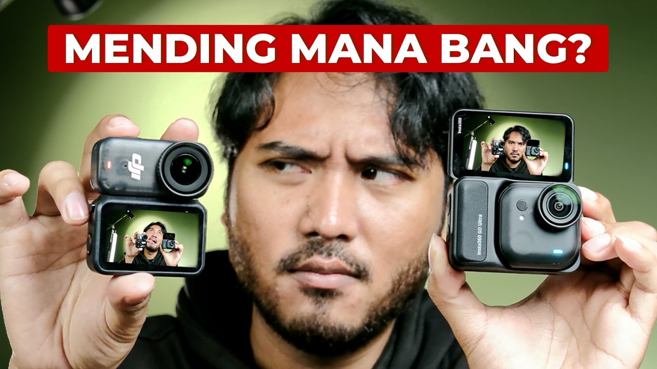 STOP NGEBANDINGIN KEDUANYA BAGUS! | DJI Osmo Nano ATAU Insta360 Go Ultra