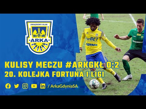 ARKA GDYNIA - GÓRNIK ŁĘCZNA 0:2. KULISY MECZU