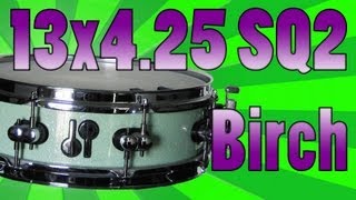 13x4.25 Sonor SQ2 Birch Thin Snare Drum - Snare Pimp Project Volume 24