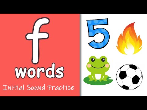 'f' Words | Phonics | Initial Sounds