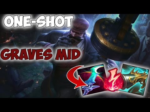 GRAVES MID ONE-SHOTS EVERYONE WTF??? - League of Legends