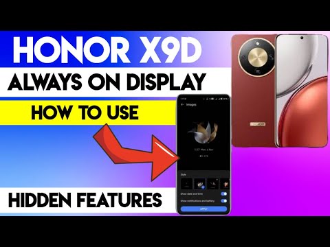 HONOR X9D Always On Display – Hidden Features You Must Try#honorx9d