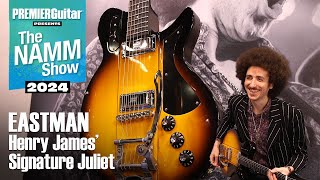 Video thumbnail for Eastman Henry James' Signature Juliet Demo | NAMM 2024 by Premier Guitar