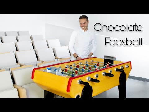 Chocolate Foosball!