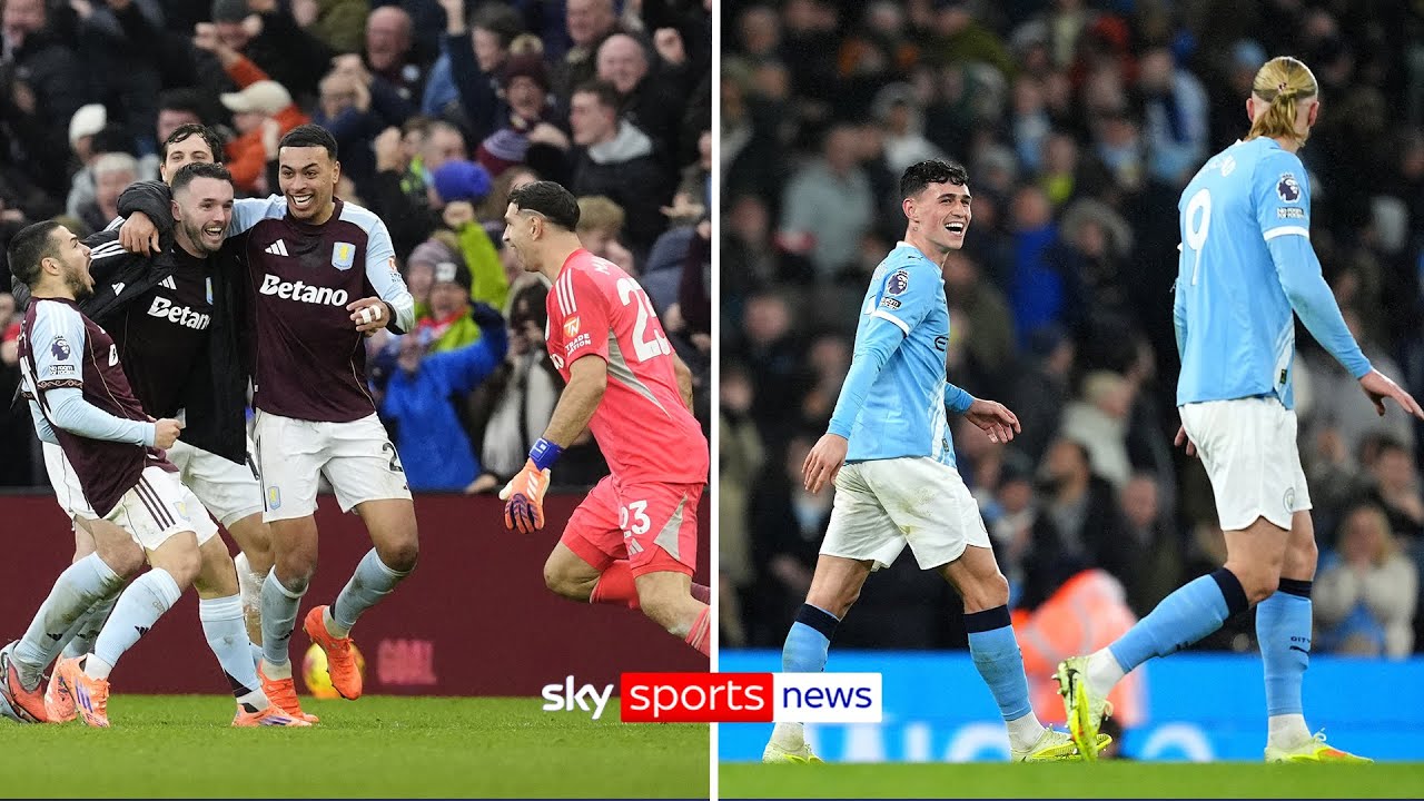 Reaction to a HUGE day in the title race as Aston Villa stun Arsenal whilst Man City ease to a win!
