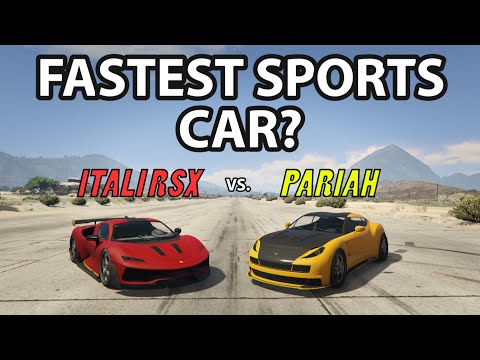 ITALI RSX vs. PARIAH : Fastest SPORTS Car?