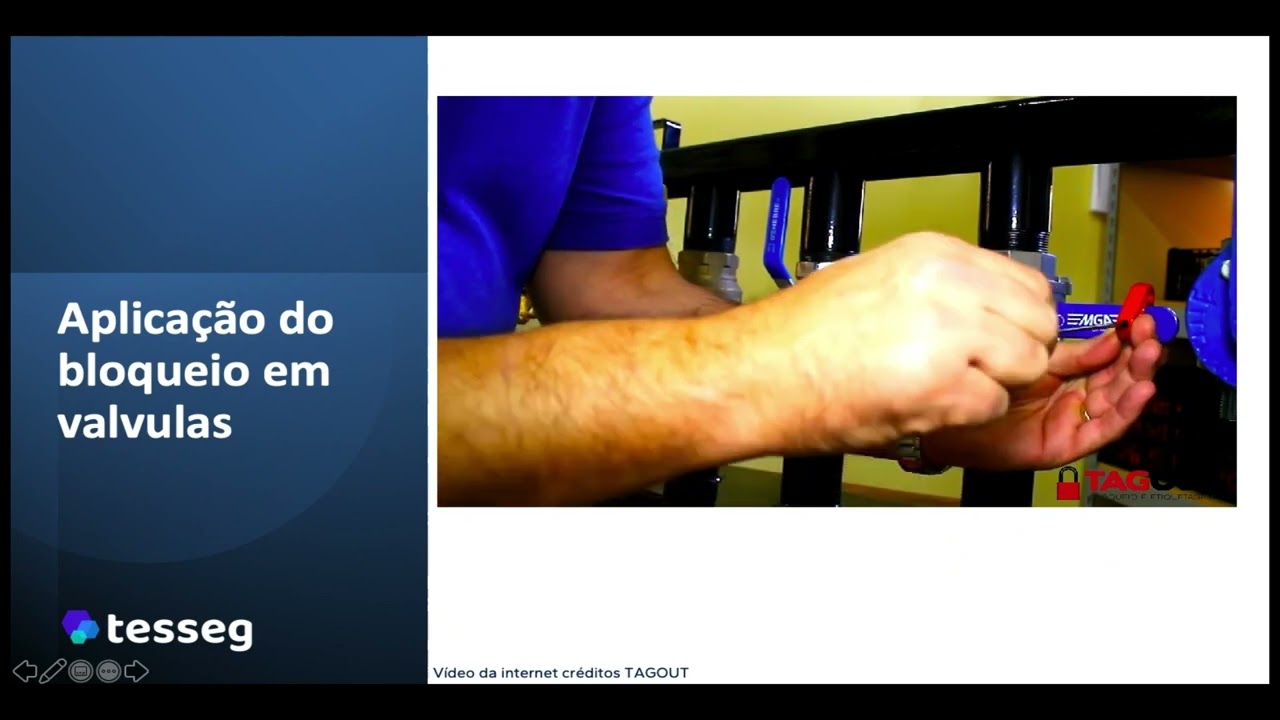 A7 LOTO - Dispositivos para o bloqueios de energias  Aula #03