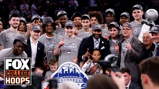 UConn Huskies' trophy ceremony following 2024 Big East Tournament championship win | CBB on FOX