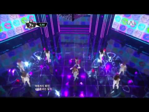 GNAVN][PERF][1104.13] Oops - G.Na (Ft. Il Hoon) @ M! Countdown (Goodbye Stage)