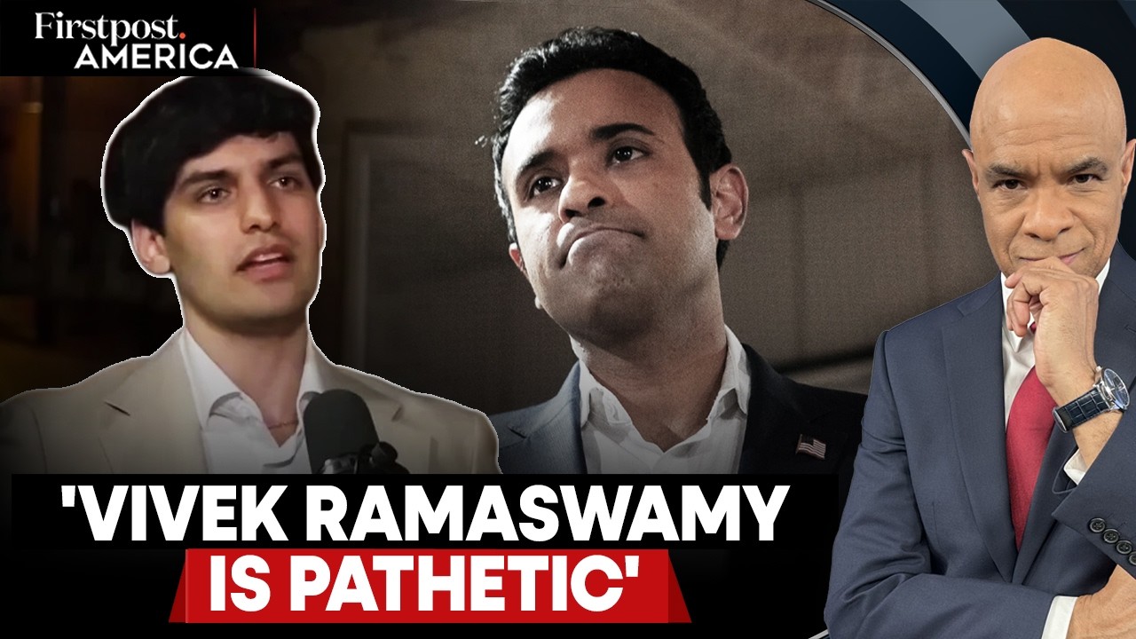 Ramaswamy's 'Being American' Remarks Ignite Feud with Nalin Haley | Firstpost America | N18G