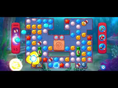 Fishdom Hard level 8884 no boosters フィッシュダム