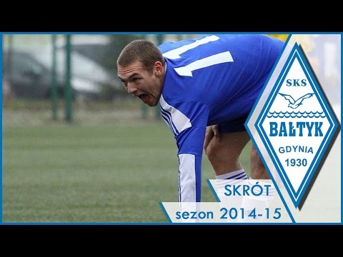 Bałtyk Gdynia - Arka II Gdynia 1:1 /15.11.2014/ skrót
