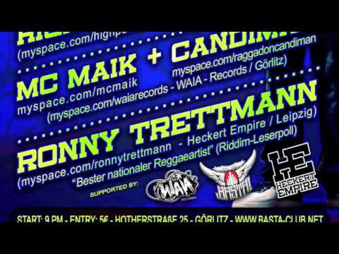 BASTA!Bashment #17 Jingle mit RONNY TRETTMANN (Heckert Empire) am 17.10.2009 @ BASTA! / Görlitz