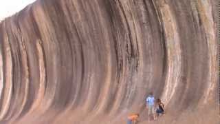 preview picture of video 'wave rock'