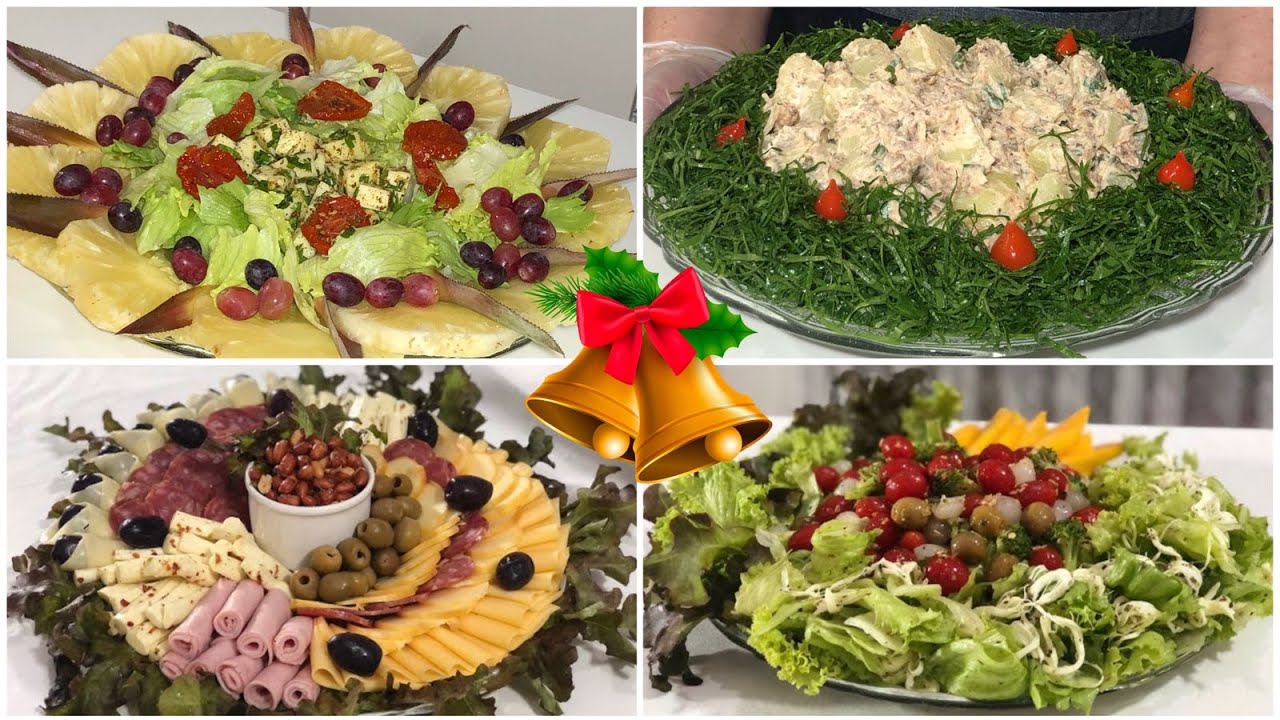 04 SALADAS PERFEITAS para CEIA DE NATAL E ANO NOVO
