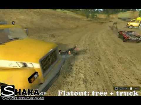 A tree, then a truck