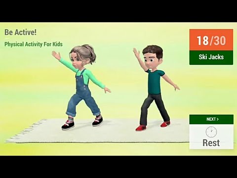 Be Active! || 30 Minutes Physical Activities For Kids || Aerobic Workout