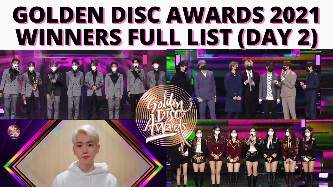 Golden Disc Awards 2021 Day 2 Winners Full List!