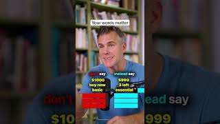 Don't say these words