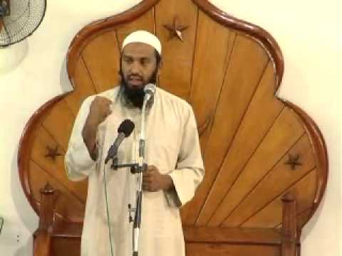 Khutbah jummah par Zubeyd Karmally 19 Aug 2011 (solidarité)