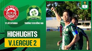 Highlights: TP. Hồ Chí Minh - Trường Tươi Đồng Nai | Đẳng cấp Công Phượng, vượt ải sân khách