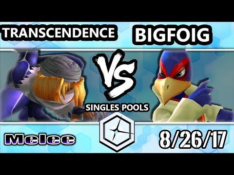 Shine 2017 SSBM - Transcendence (Sheik) vs BigFoig (Falco) - Smash Melee Pools