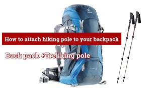 osprey trekking pole attachment