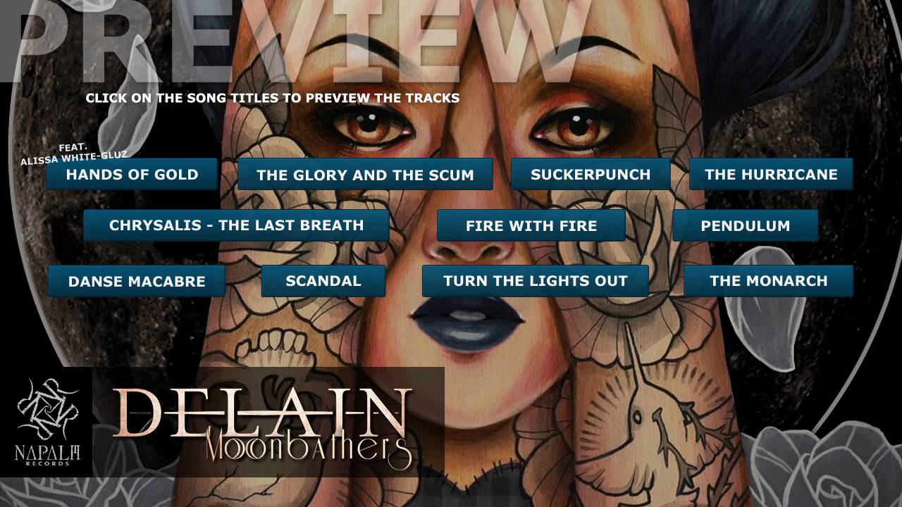 DELAIN - Moonbathers (Preview) | Napalm Records - YouTube