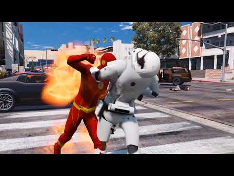 THE FLASH VS STORMTROOPERS ARMY (EPIC BATTLE) PiPi Kids