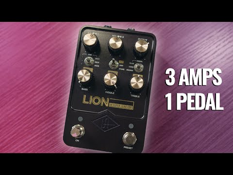 3 Plexi Amps, One Pedal. Checking Out The UAFX LION '68 Pedal!