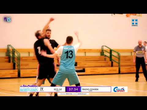 2018 BasketLiga.pl. Eco-Sz Gdańsk - Radio Gdańsk | Division 4 Highlights