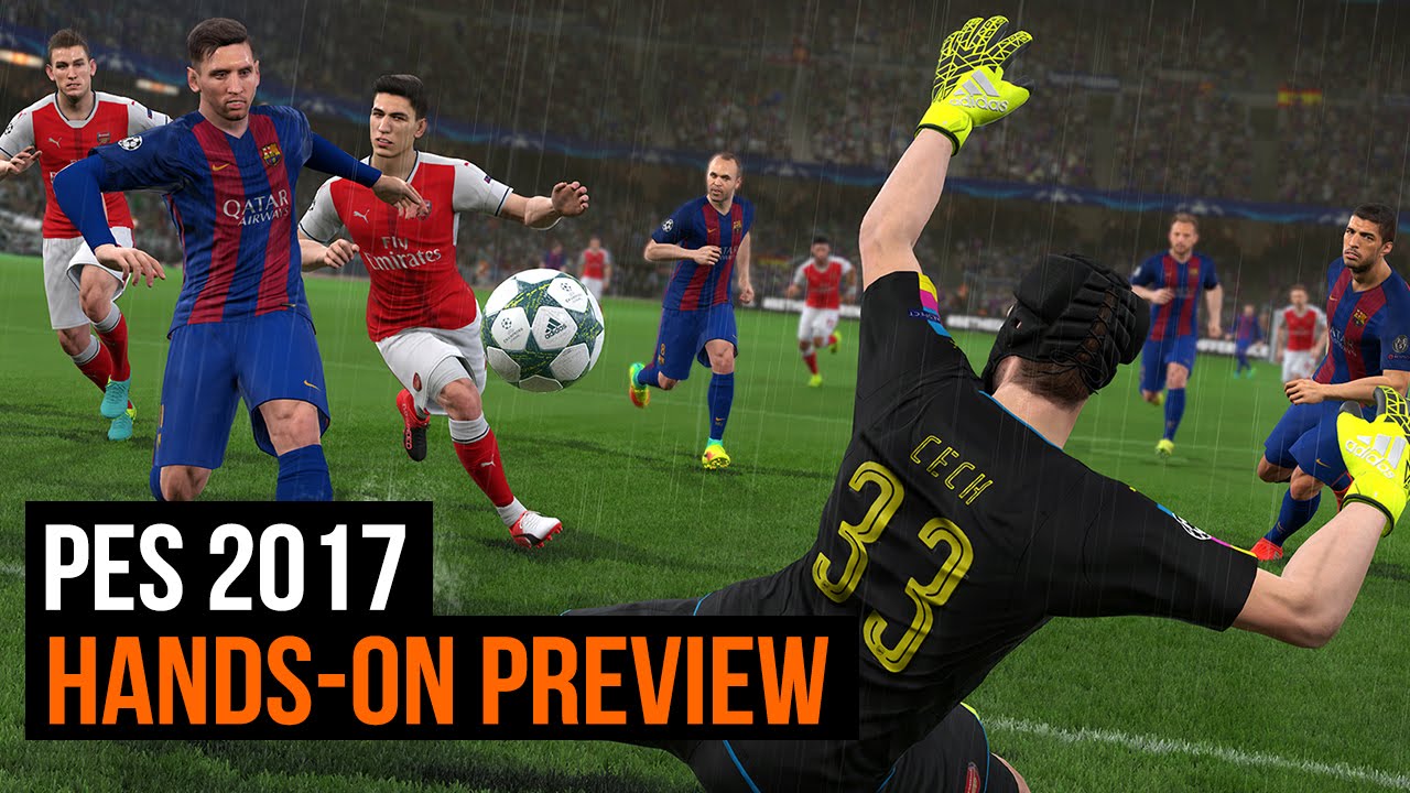 PES 2017 gameplay preview - Hands-on - YouTube