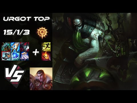 TOP Urgot vs Jayce - NA Challenger Patch 25.S1.3