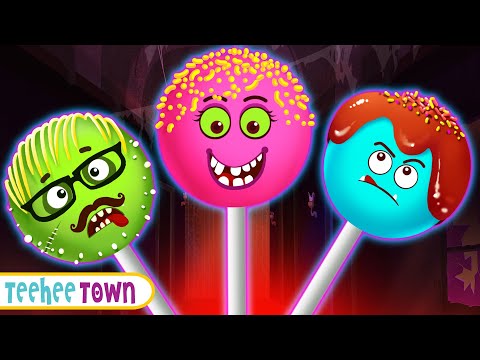 Midnight Magic Part 3 - Spooky Cake Pops - Scary Skeletons Songs | Teehee Town