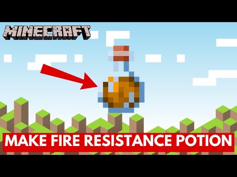 🔥 Learn How to Craft Fire Resistance Potions! 🔥