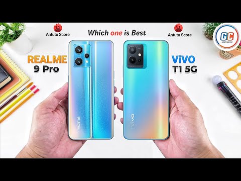 Realme 9 Pro 5G vs ViVO T1 5G