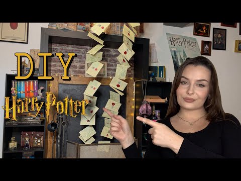 DIY LETTRES VOLANTES HARRY POTTER