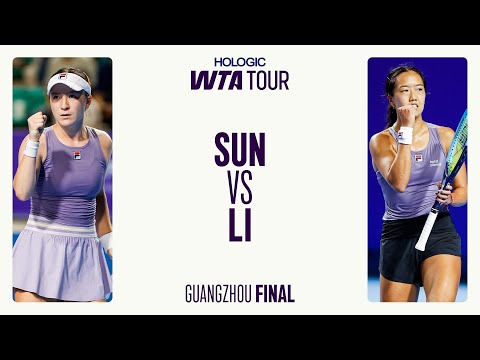 Lulu Sun vs. Ann Li | Finale Guangzhou 2025 | WTA-Spiel-Highlights