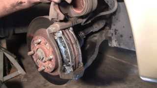How to Change Front Brake Pads in 10 Minutes! Mazda Protege Example