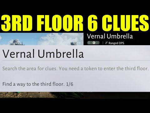 Where winds meet - find a way to the third floor (6 clue locations) | vernal umbrella quest guide
